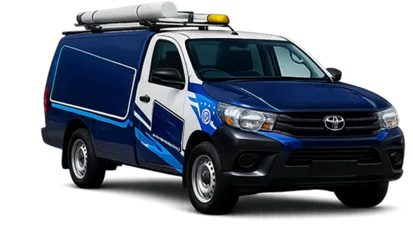 Licensed plumber van servicing Northbridge