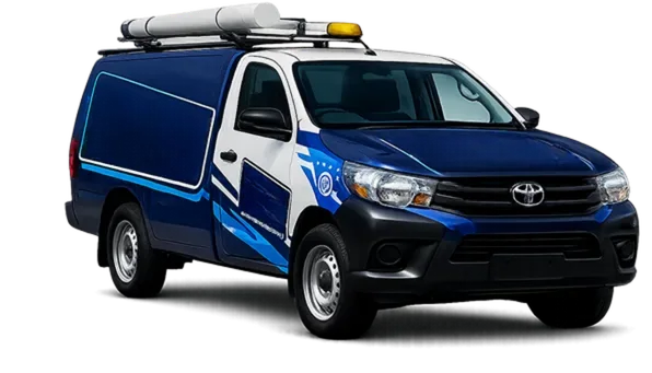 Service van on its way to a Northbridge job
